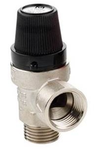 Предохранительный клапан, вн.-нар. PN10, DN15,1/2