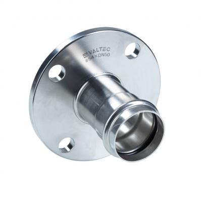 Соединитель с переходом на фланец, нержавеющая сталь 108х DN100