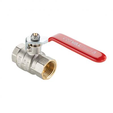 Кран шаровой BASE-ГОСТ полнопроходной  с рукояткой-рычагом  вн.-вн. DN25, PN40, 1"